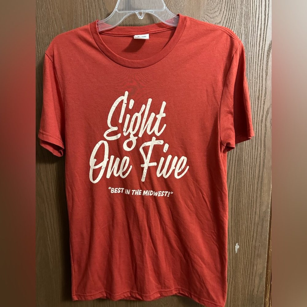 NWOT all made brand, super soft,  815 T, best in the Midwest, Rust in color